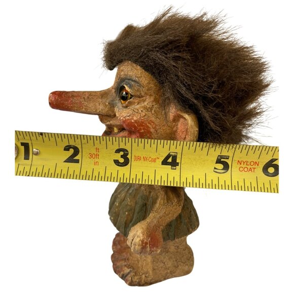 Vintage Norwegian Nyform Troll Doll Figurine Handmade in Norway - Picture 11 of 15